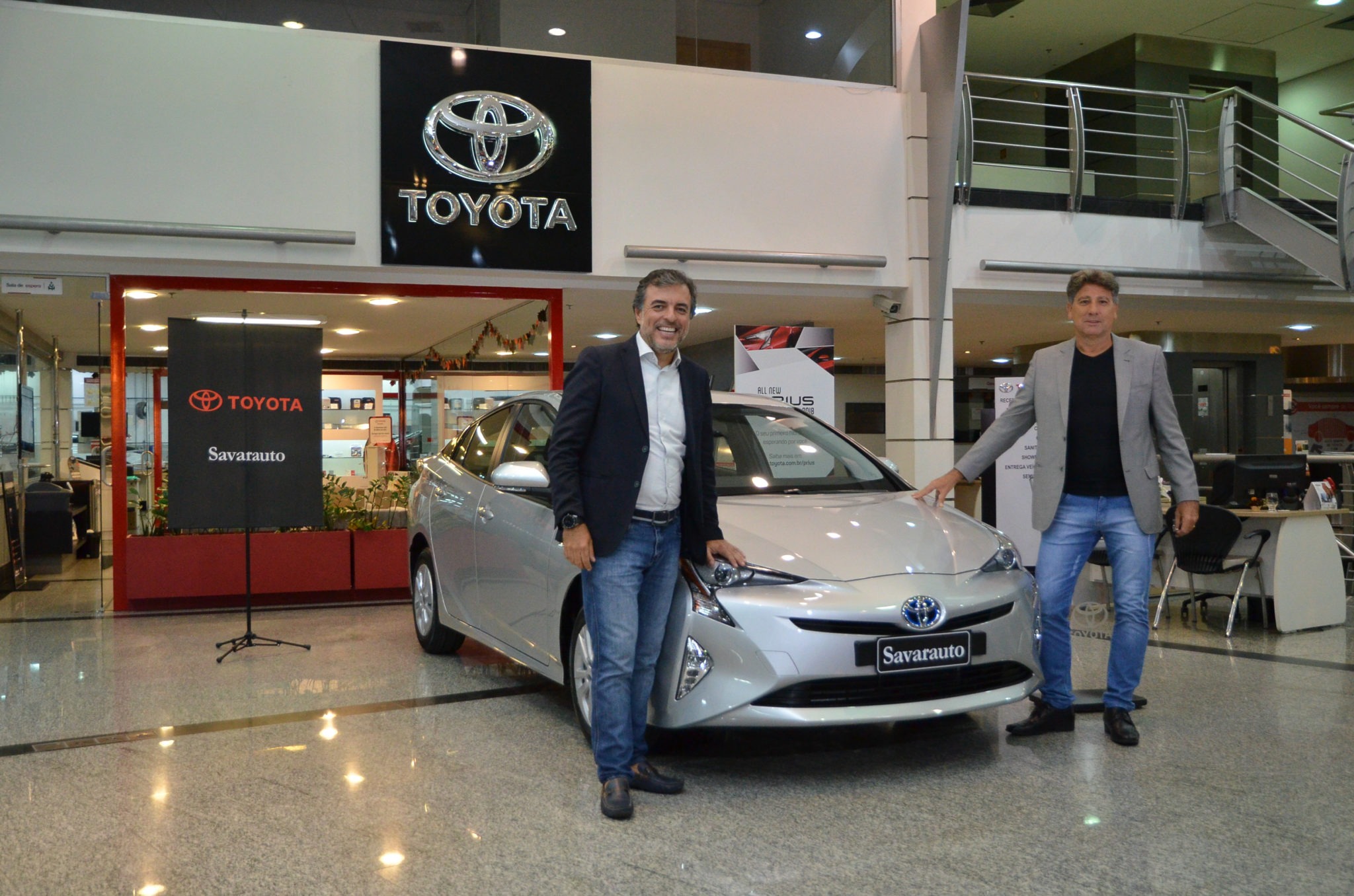 Toyota e Renato Gaúcho