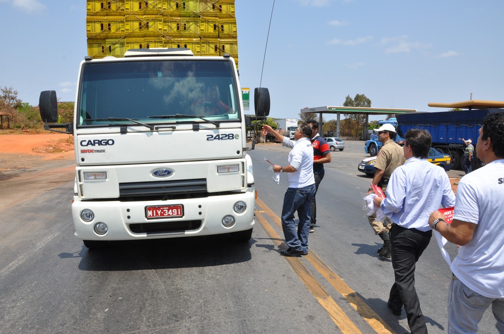 Greve dos caminhoneiros